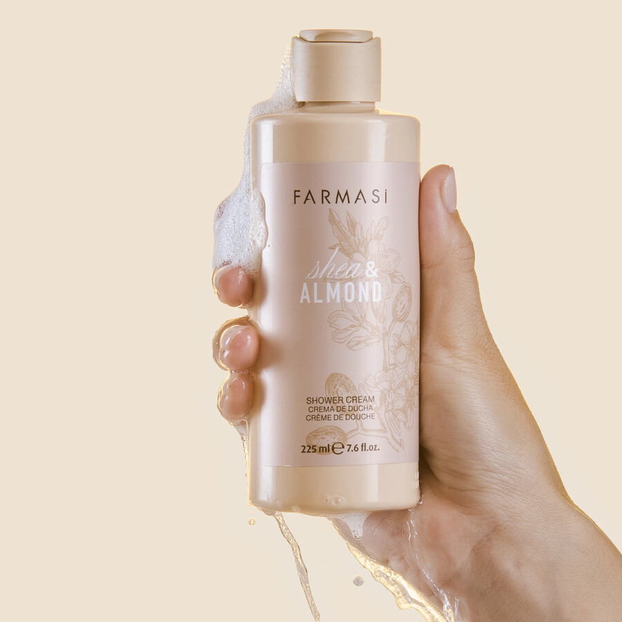 shea butter almond shower cream