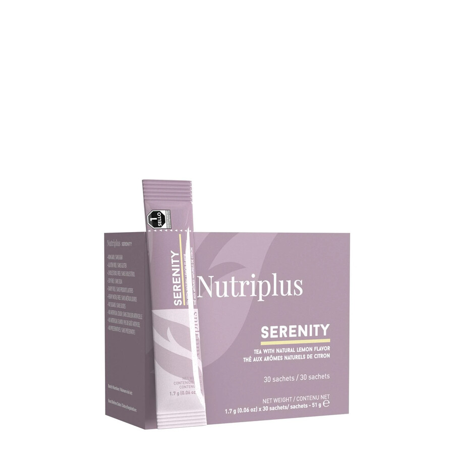 nutriplus serenity lemon tea