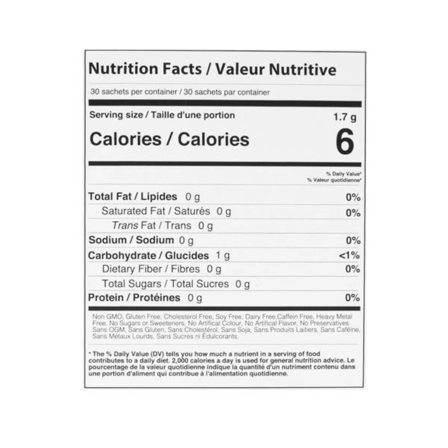 nutriplus serenity lemon tea