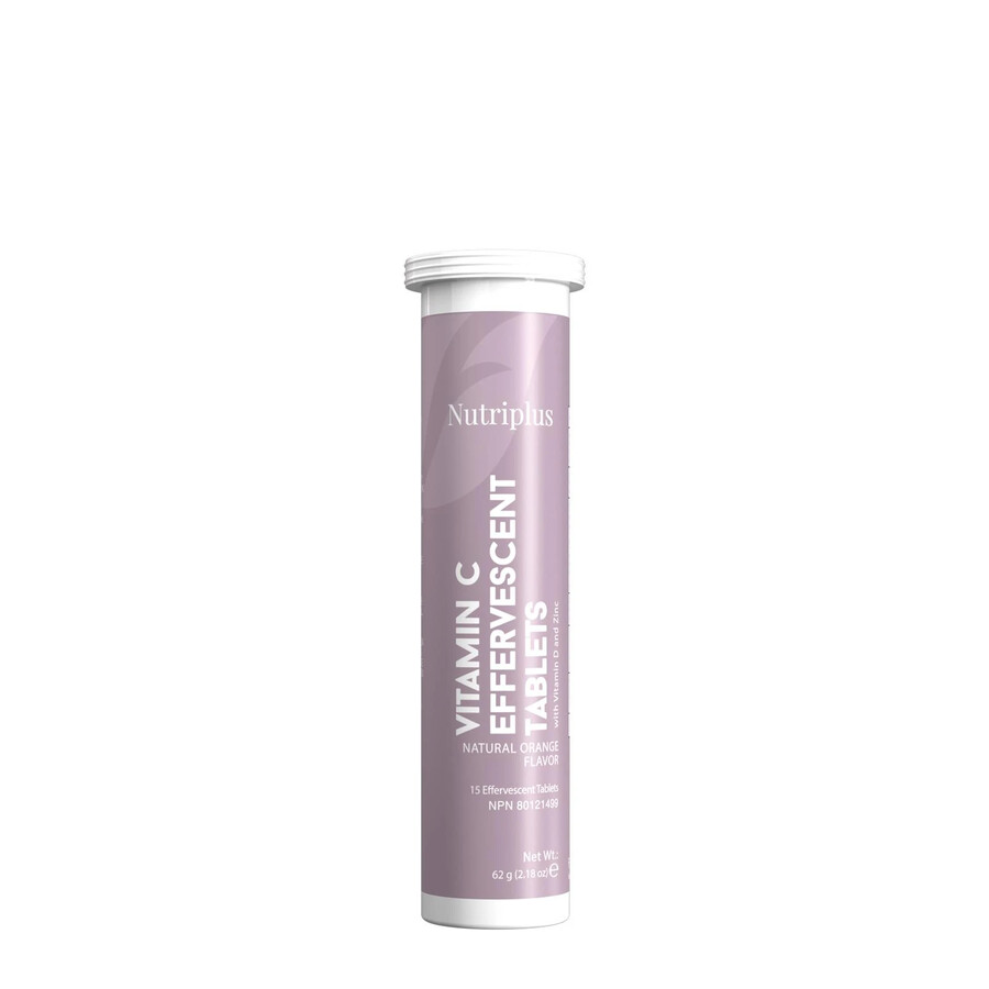 nutriplus vitamin c effervescent tablets